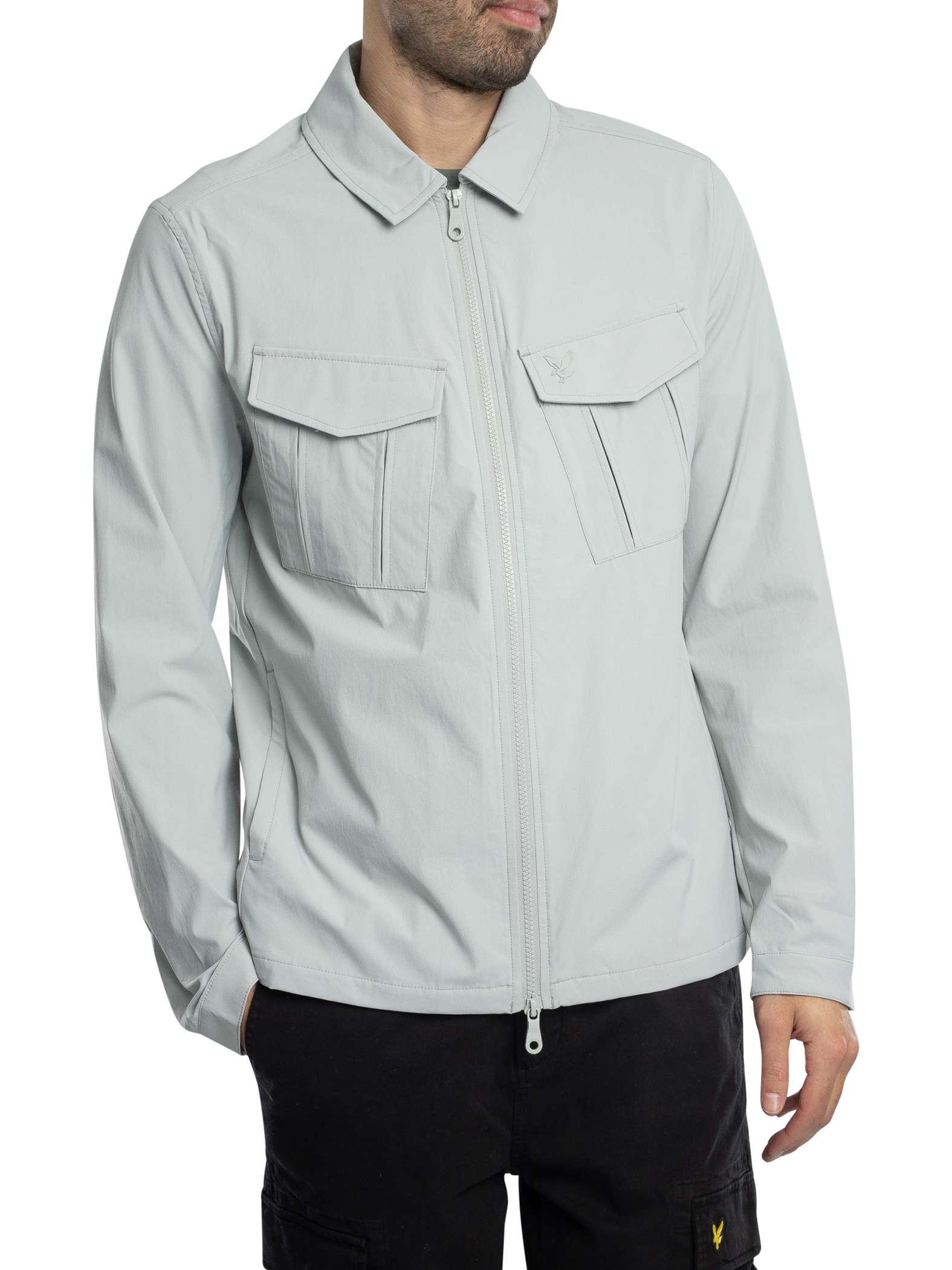 Nylon Pocket Overshirt