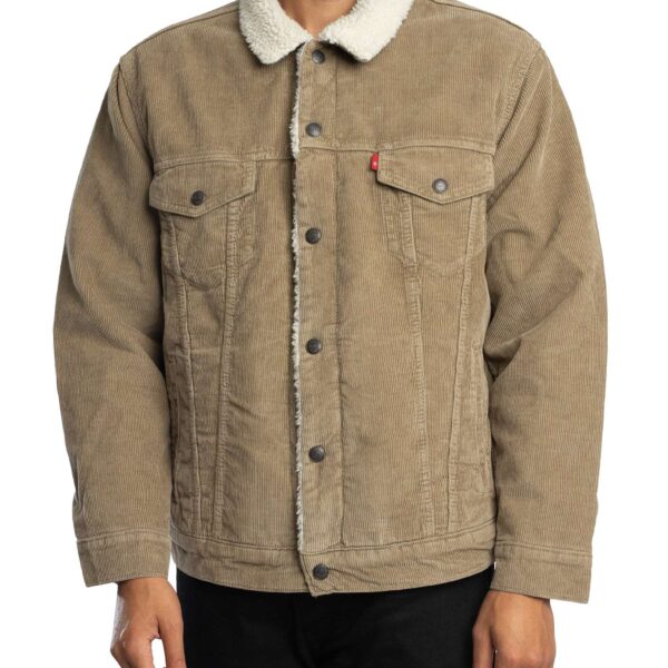 Relaxed Fit Sherpa Trucker Jacket