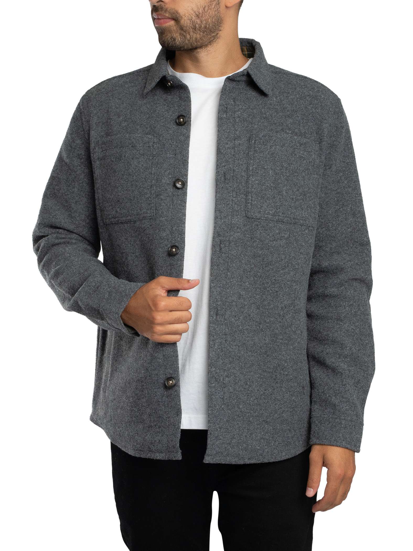 Marlow Tailored Wool Blend Overshirt