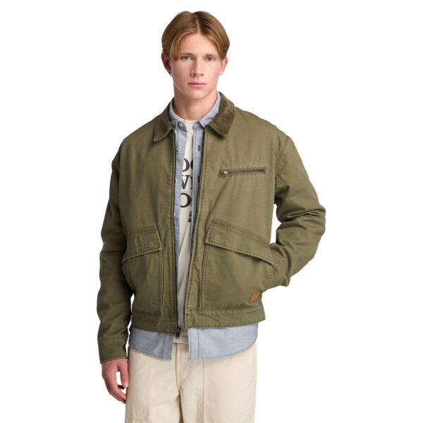 Corduroy Collar Jacket