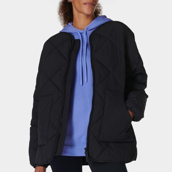 Sweaty Betty On The Move Quilted Jacket Black
