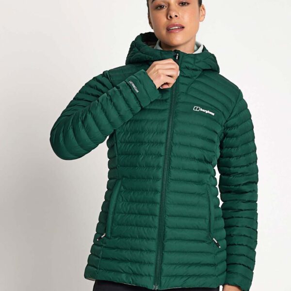 Berghaus Nula Micro Puffer Jacket Dark Green