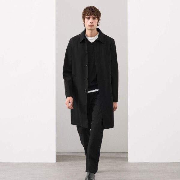 Autograph Performance Shirt Collar Mac with Stormwear™ Black