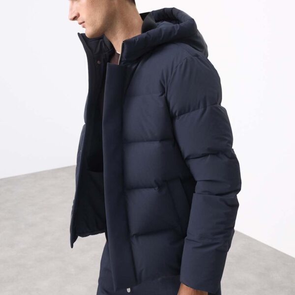 Autograph Feather & Down Puffer Jacket with Stormwear™ Dark Navy