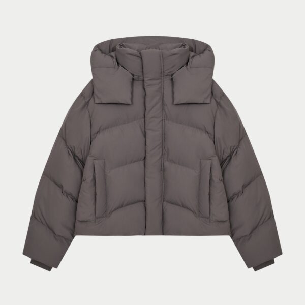 Puffer Coat - Brown