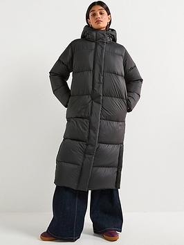 Tommy Hilfiger Modern Down Padded Maxi Coat - Black
