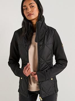 Barbour International Kya Quilted Sweat - Black