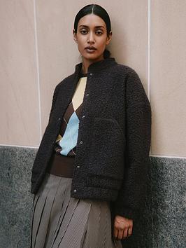 Albaray Curly Bomber - Brown