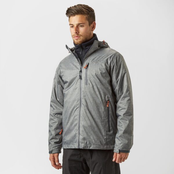 Peter Storm Men's Tornado Waterproof Jacket - Grey, Grey