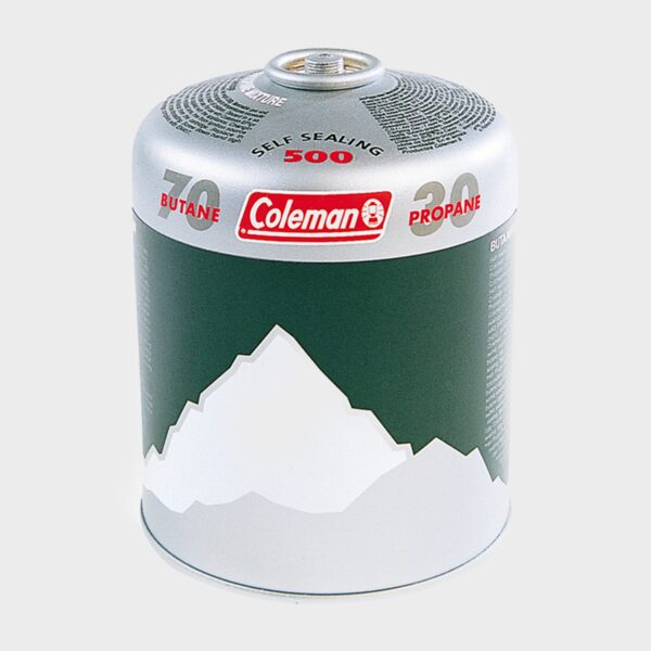 Coleman C500 Screw On Gas Cartridge Multi Pack (6 Cartridges) - Green, Green