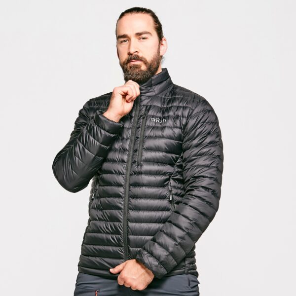 Rab Men's Microlight Jacket - Black, Black