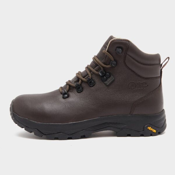North Ridge Men's Lite Hiker Mid Walking Boots - Brown, Brown