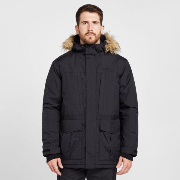 Peter Storm Men's Peter Parka Iii - Black, Black
