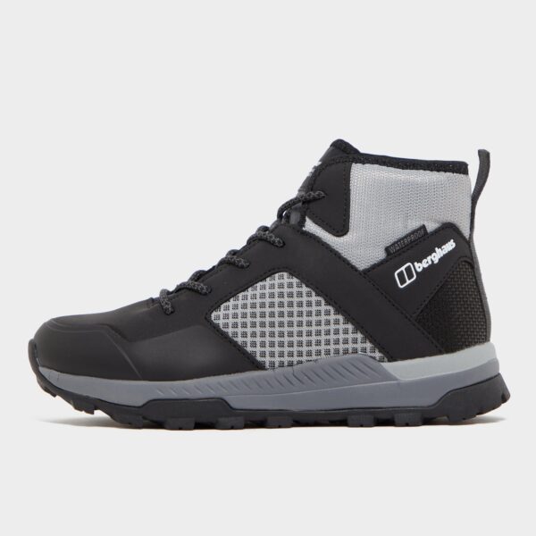 Berghaus Kids' Galactic Mid Waterproof Walking Boot - Black, Black