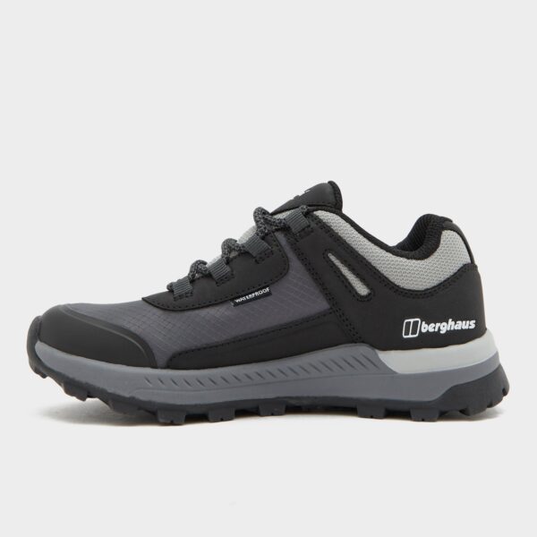 Berghaus Kids' Galactic Low Waterproof Walking Shoe - Black, Black