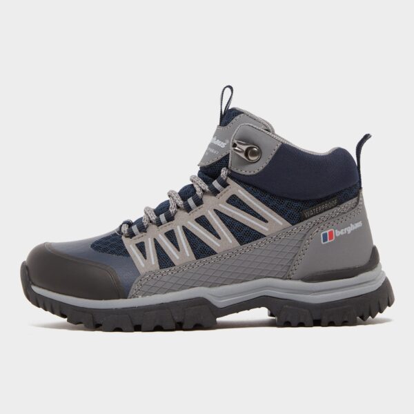 Berghaus Kids' Explorer Mid Waterproof Hiking Boot - Navy, Navy