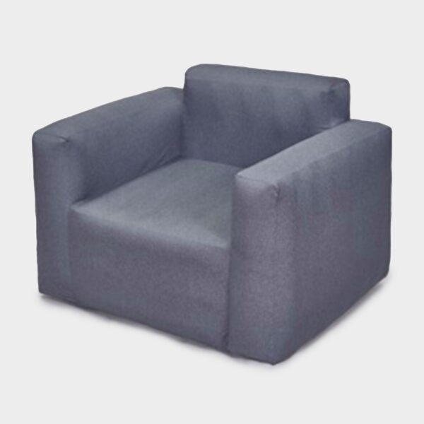 Hi-Gear Inflatable Chair - Grey, Grey
