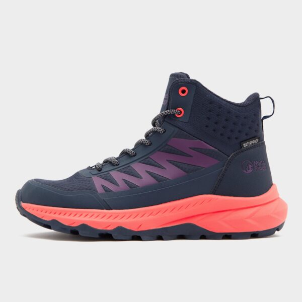 North Ridge Women's Harlow Mid Waterproof Walking Boot - Navy, Navy
