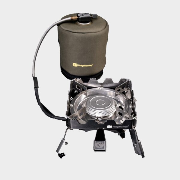 Ridgemonkey Quad Stove Pro (Single) - Silver, Silver