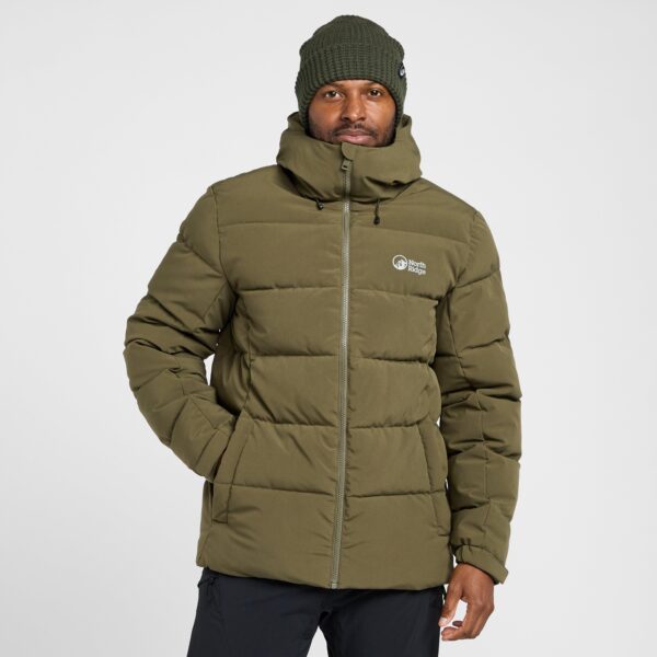 North Ridge Men's Saunter Baffle Jacket - Khaki, Khaki