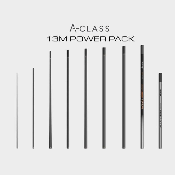 Guru A-Class 13M Pole - Power Pack - Black, Black