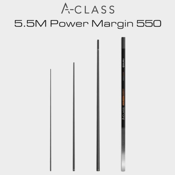 Guru A-Class Power Margin Pole 5.5M - Black, Black