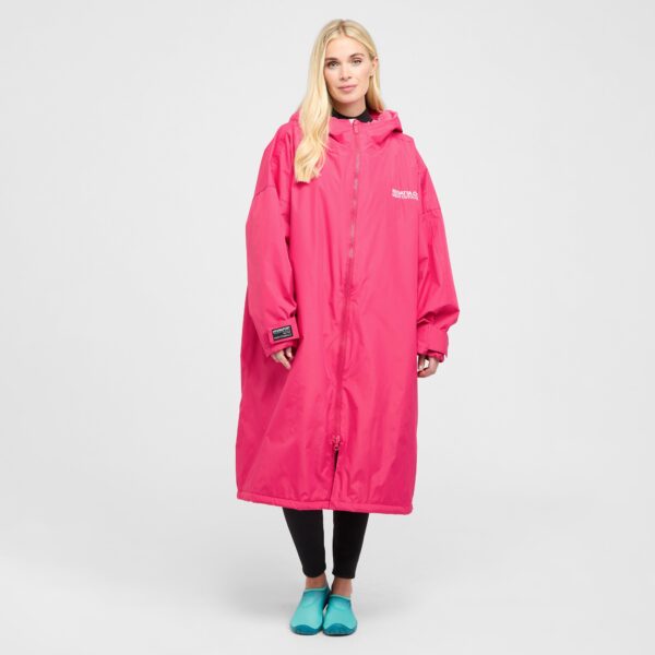 Regatta Waterproof Changing Robe - Pink, Pink