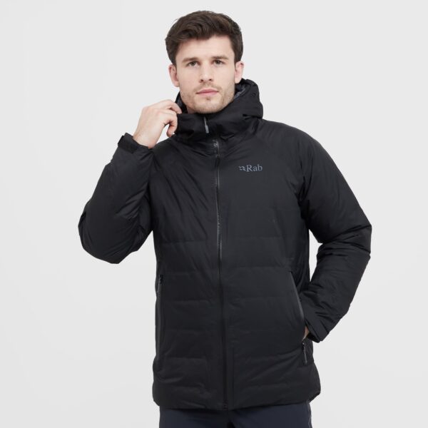 Rab Men's Valiance Waterproof Down Jacket - Black, Black