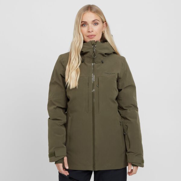 Mountain Peak Women's Courchevel Waterproof Insulated Jacket - Khaki, Khaki