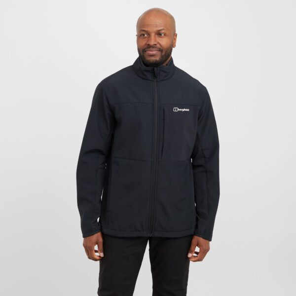 Berghaus Men's Ghlas 3.0 Softshell Jacket - Black, Black
