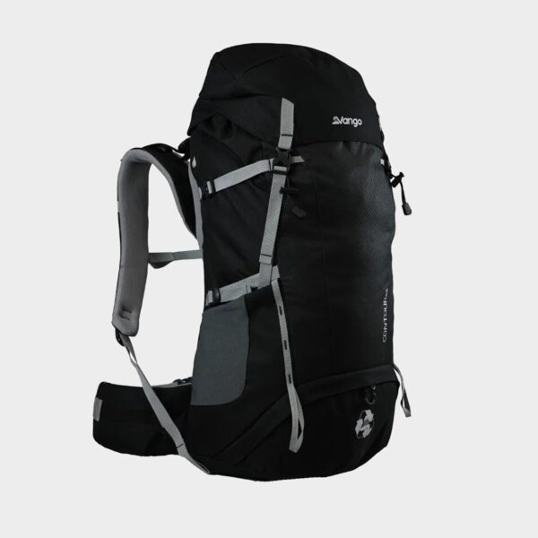 Vango Contour 65 Rucksack - Black, Black