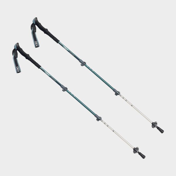 Oex Duralumin Walking Poles - Blue, Blue