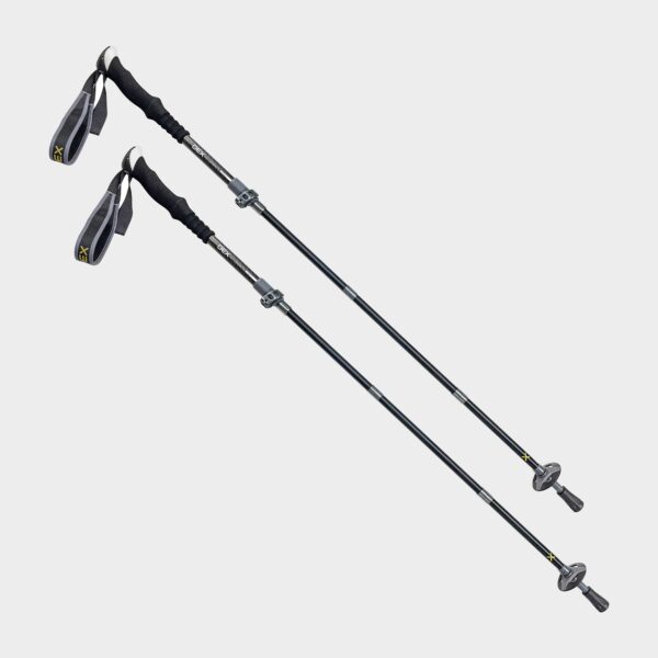 Oex Ultralite Carbon Z Walking Poles - Black, Black