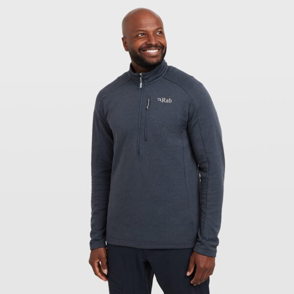 Rab Men's Covex Pull-On Half Zip Fleece - Steel, Steel
