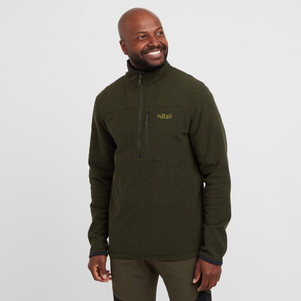 Rab Men's Quest 2.0 Pull-On Fleece - Khaki, Khaki