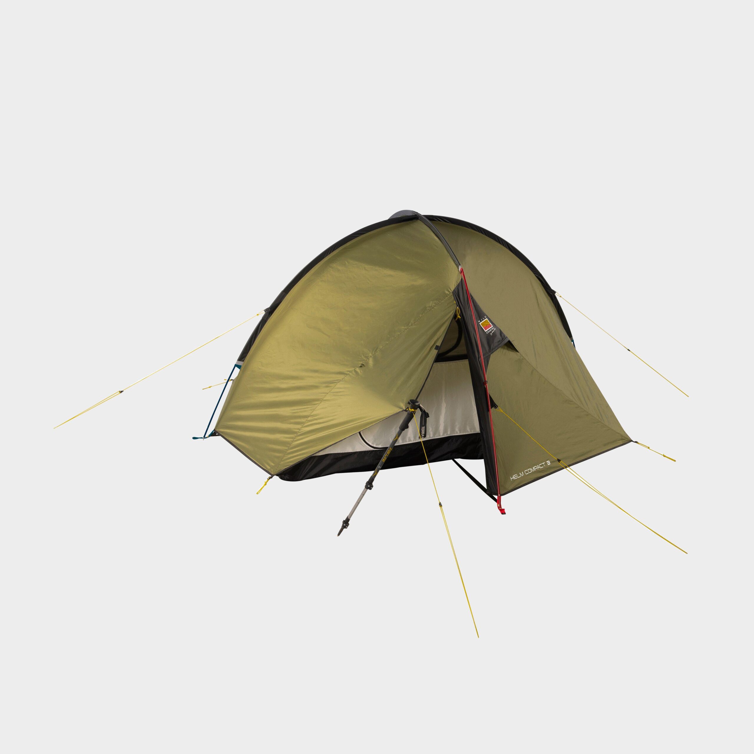 Wild Country Helm Compact 3 Tent - Green, Green
