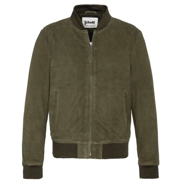 LC300 Suede Bomber Jacket