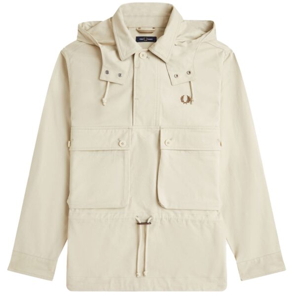 Coaches Smock Jacket - Oatmeal