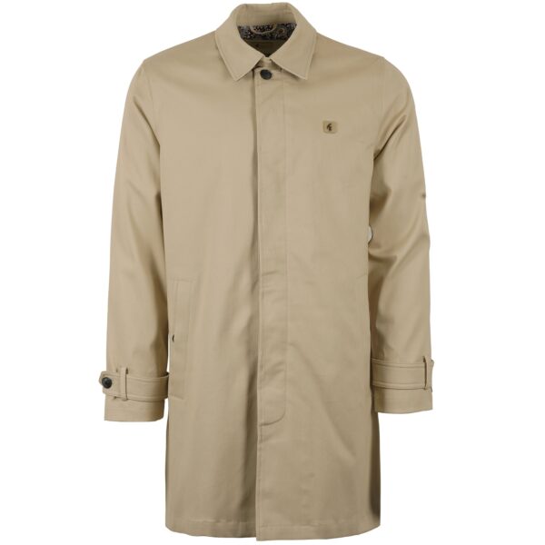 Houghton Twill Mac - Oatmeal