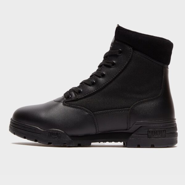 Magnum Classic 6 Lace Work Boots, Black