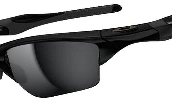 Oakley Half Jacket 2.0 XL Sunglasses (Polished Black/Black Iridium), Black