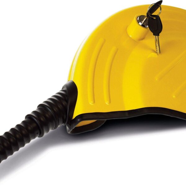 Maypole Steering Wheel Lock RH Drive, Yellow