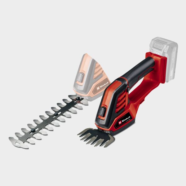 Einhell PXC Cordless Grass Shears Hedge Trimmer 2-in-1 18v - Body Only, Red