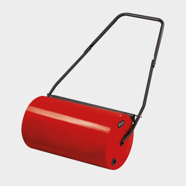 Einhell Garden Roller 57cm Turf Seed Prep 46l Fillable With Sand Or Water, Red
