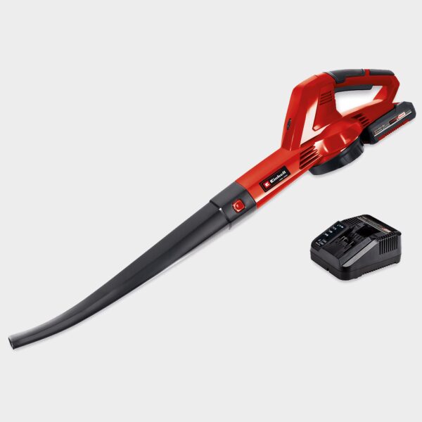 Einhell PXC Cordless Leaf Blower With Battery And Charger 18v, Red