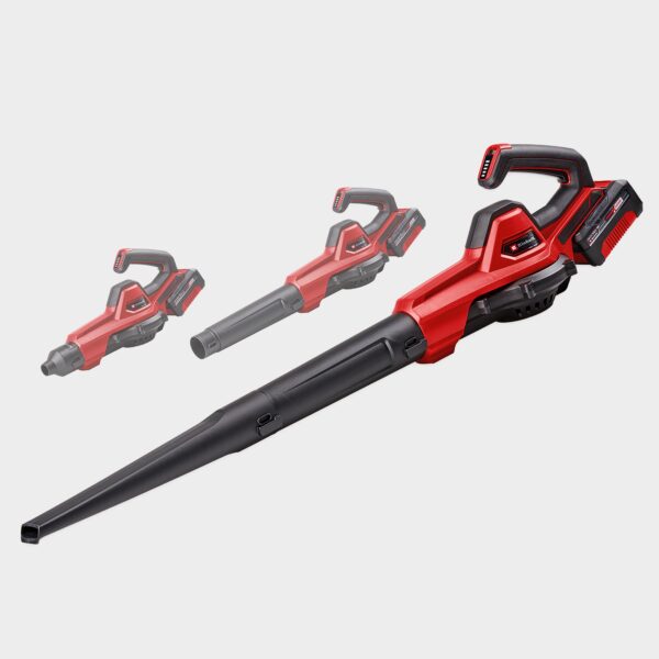 Einhell PXC Cordless Leaf Blower 3-in-1 With Battery And Charger 18v, Red