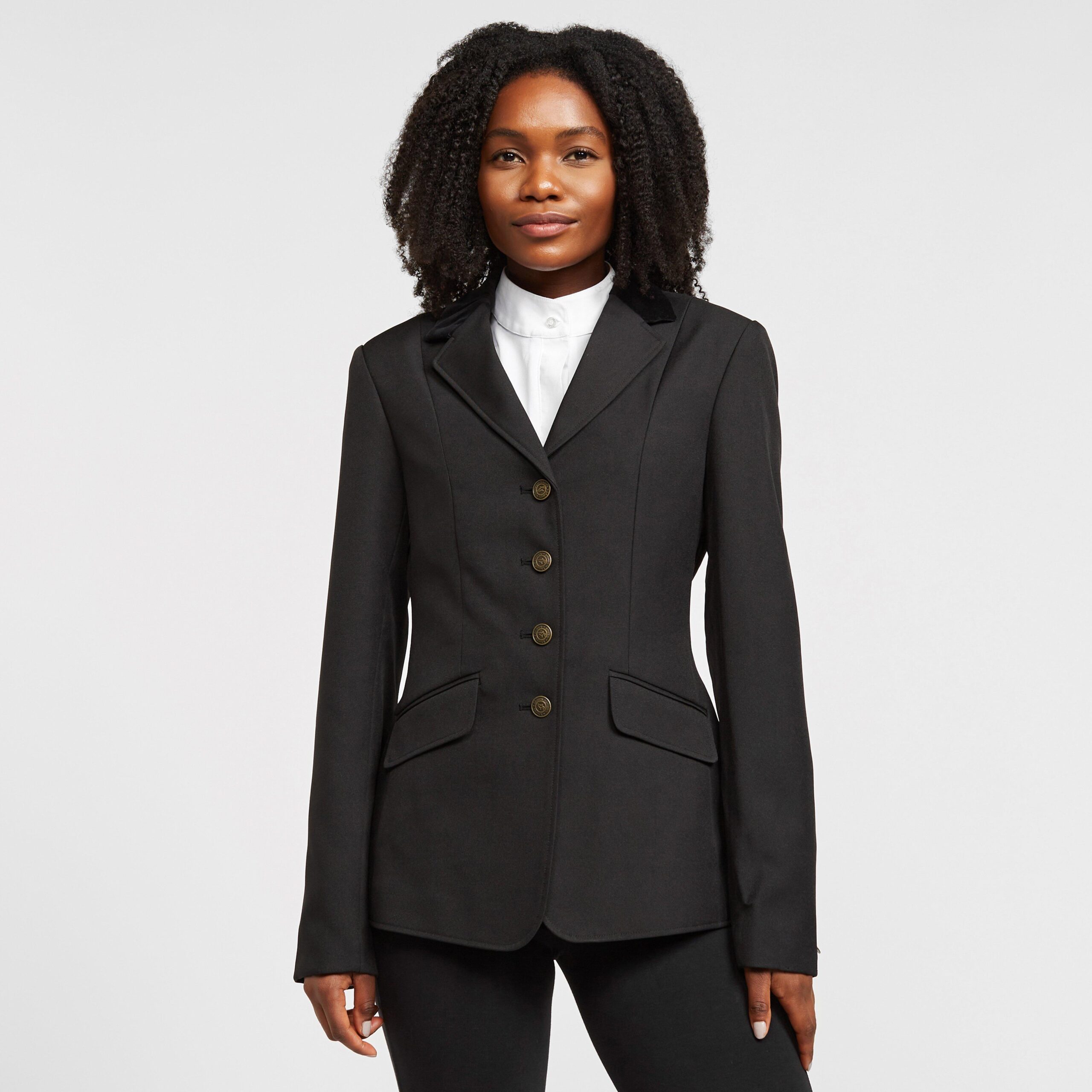 Shires Ladies Aston Show Jacket Black, Black
