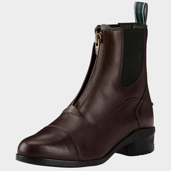 Ariat Womens Heritage IV Zip Paddock Boots, Brown