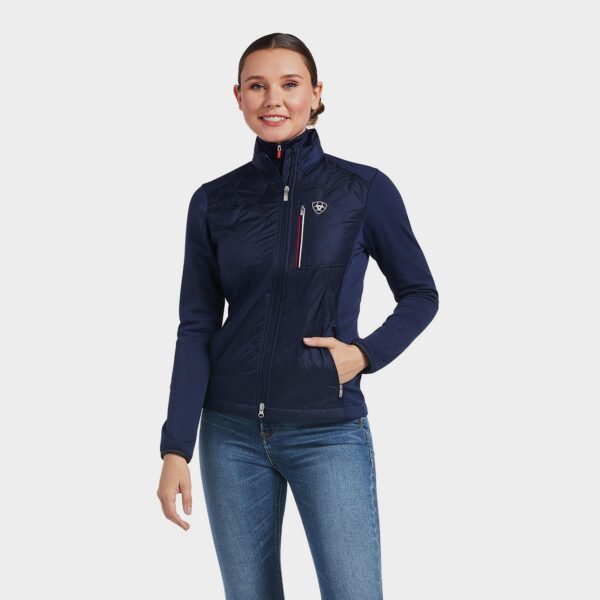 Ariat Women's Fusion Insulated Team Jacket, Blue