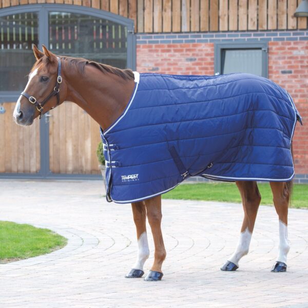 Shires Tempest 200g Standard Neck Stable Rug, Navy